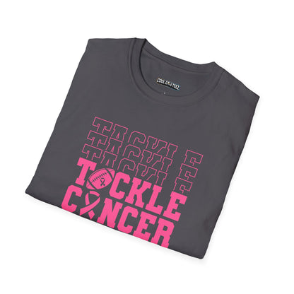 Fohi Tackle Cancer T-Shirt - Pink Font - Cool Dog Teez LLC