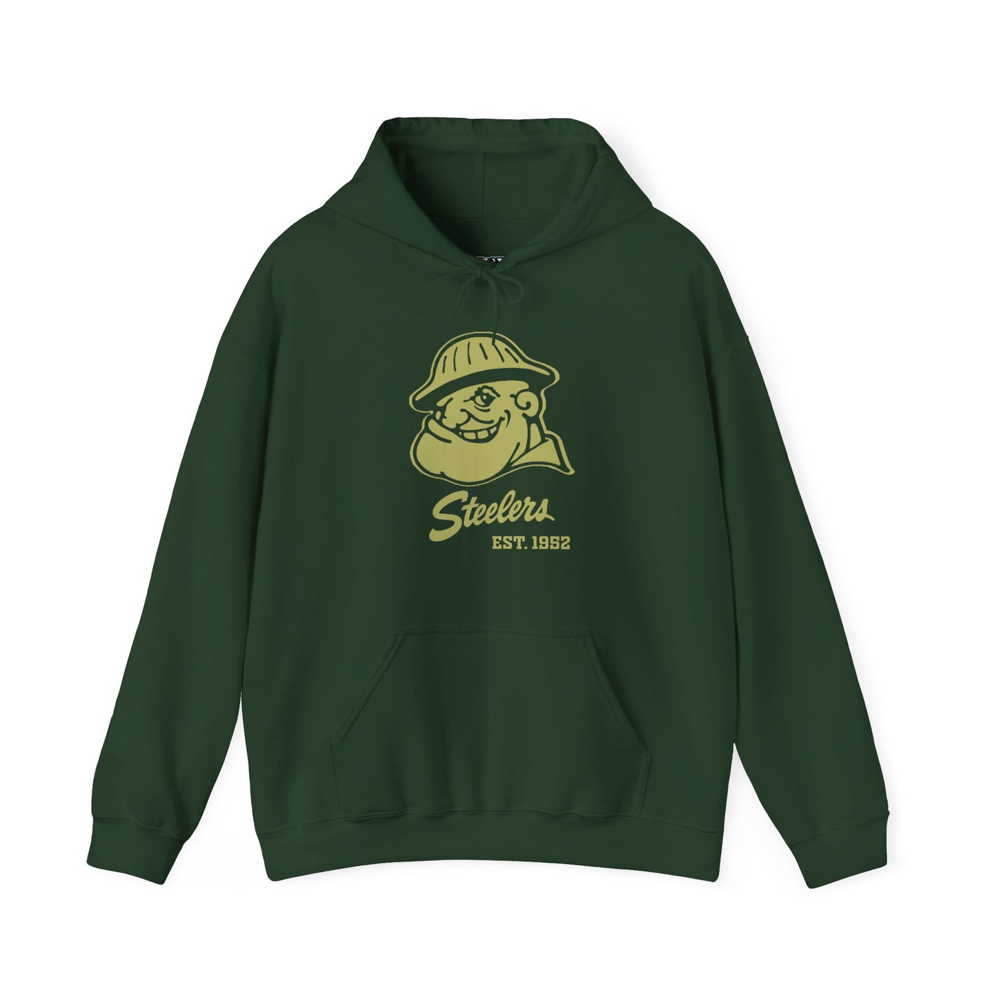 Steelers Military Support Hoodie — Military Green & Forest Green