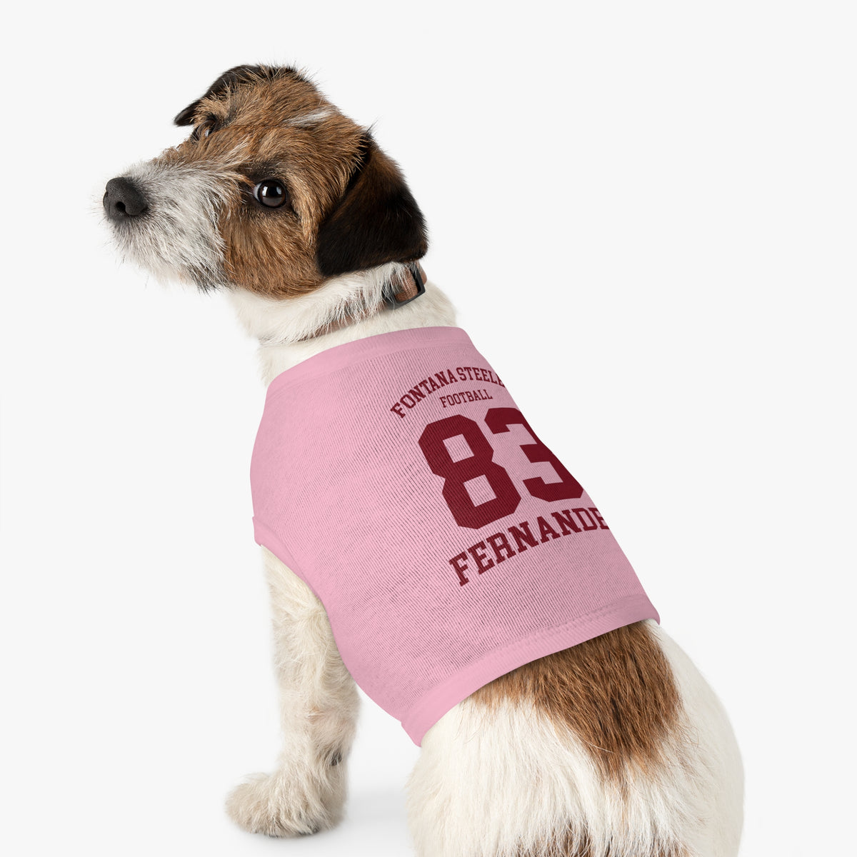 FOHI Steelers Personalized Dog Sports Tank – Custom Sport, First Name & Last Name - Cool Dog Teez LLC