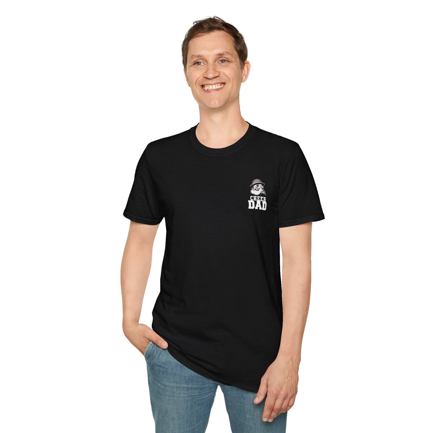 Fohi Cheer Dad Flag 2 T-Shirt - Cool Dog Teez LLC