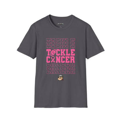 Fohi Tackle Cancer T-Shirt - Pink Font - Cool Dog Teez LLC