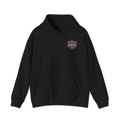 Voice of Fontana Hoodie — Vintage Radio Logo Sweatshirt