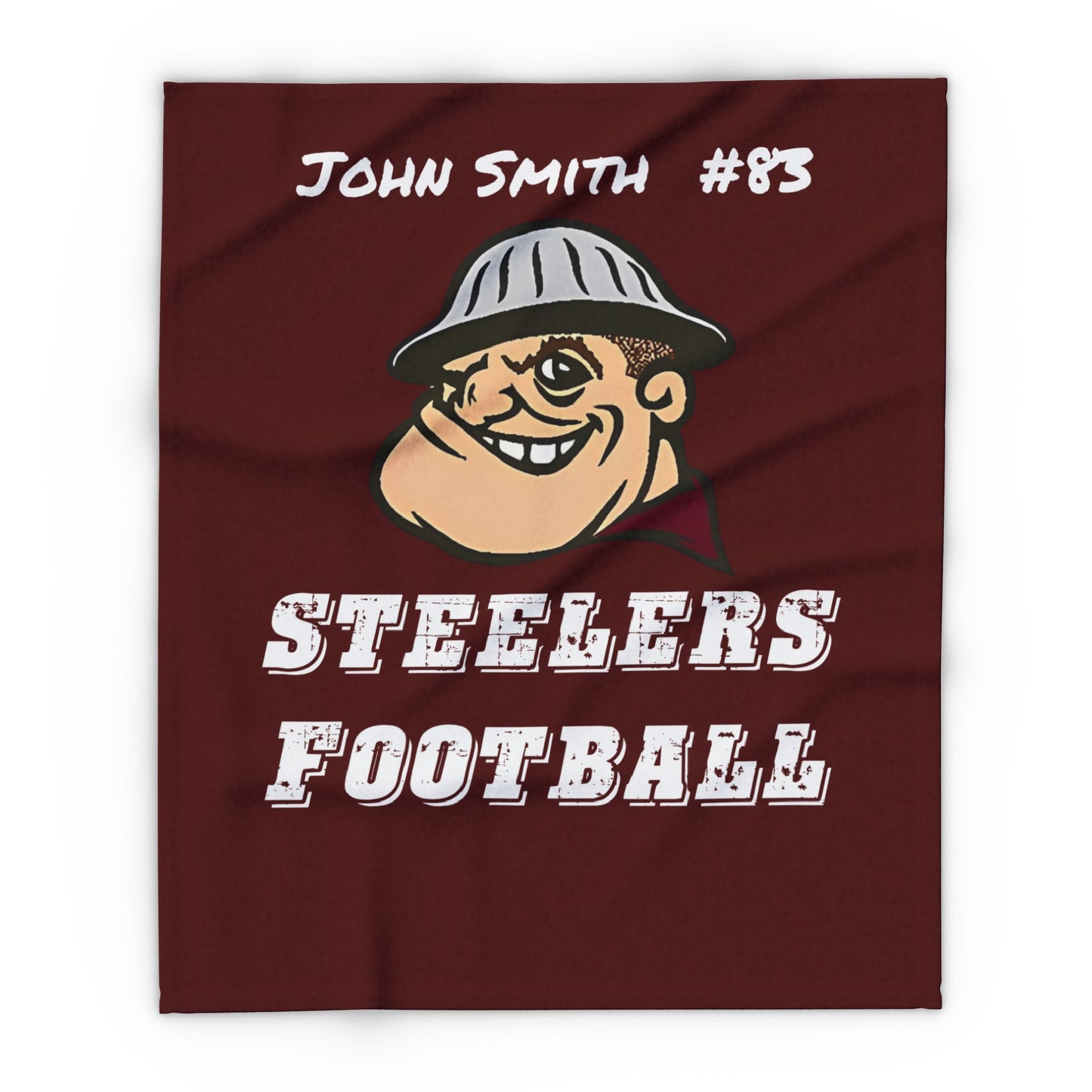 Personalized Steelers Fleece Blanket - Cool Dog Teez LLC