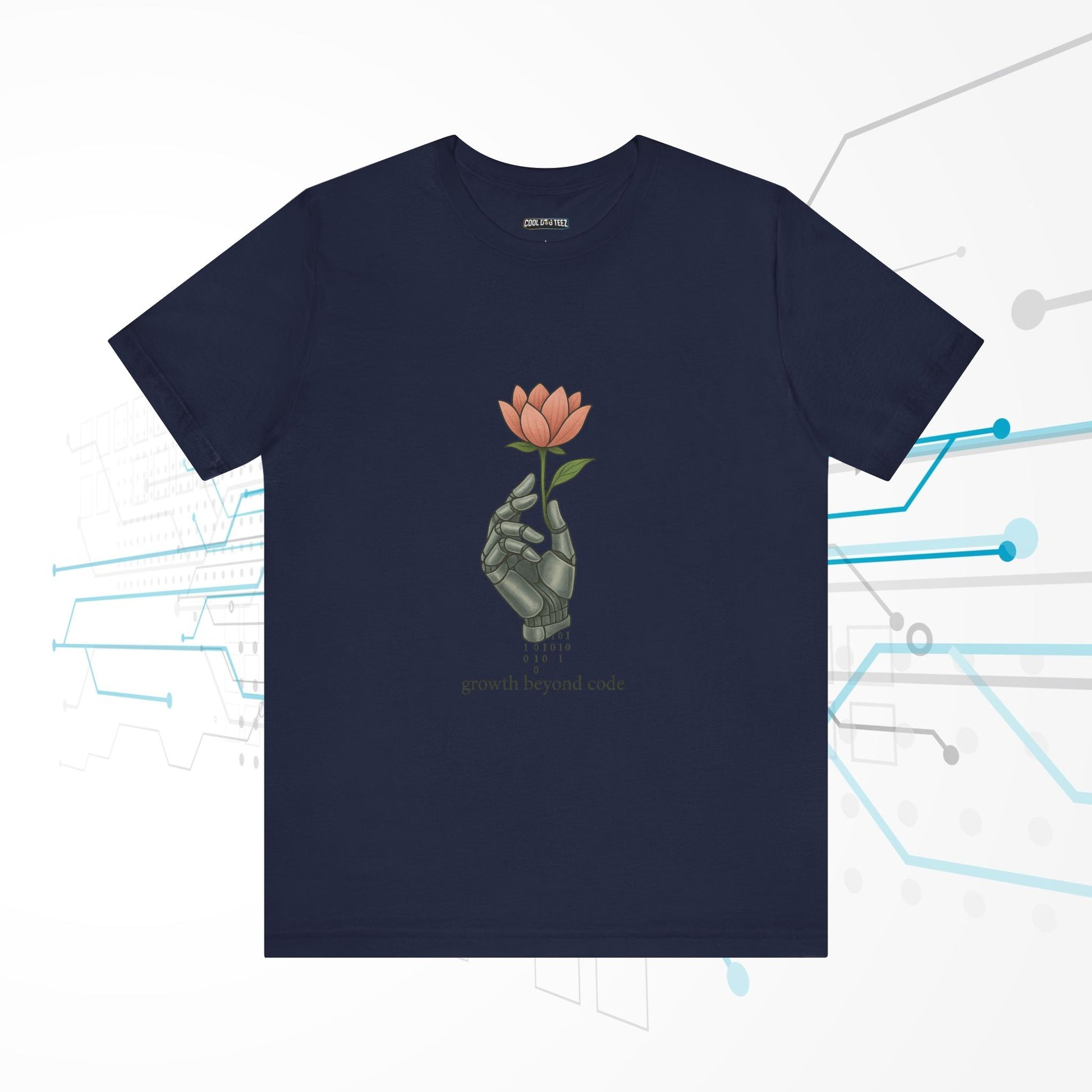 Tech Bloom | Growth Beyond Code Tee - Cool Dog Teez LLC