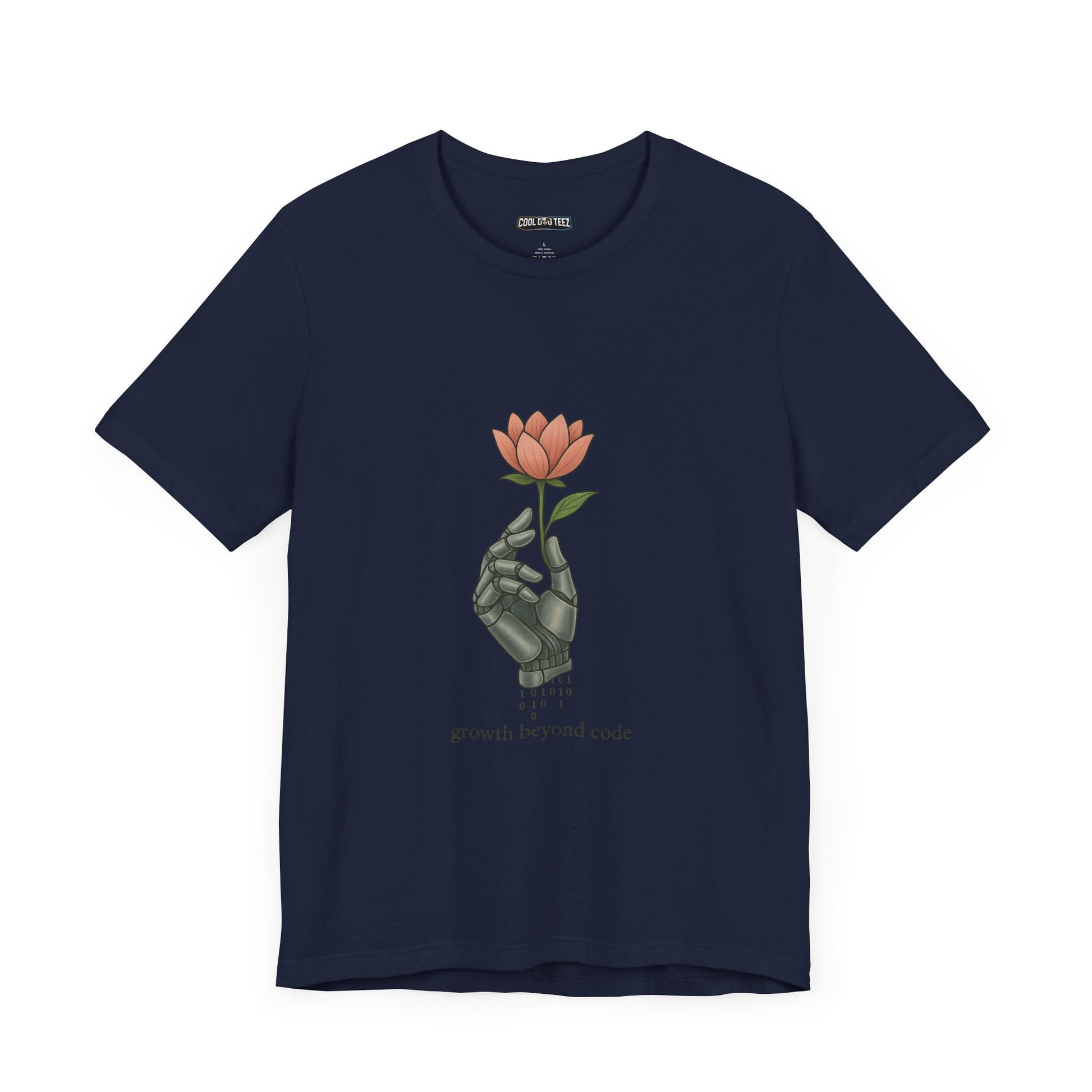 Tech Bloom | Growth Beyond Code Tee - Cool Dog Teez LLC