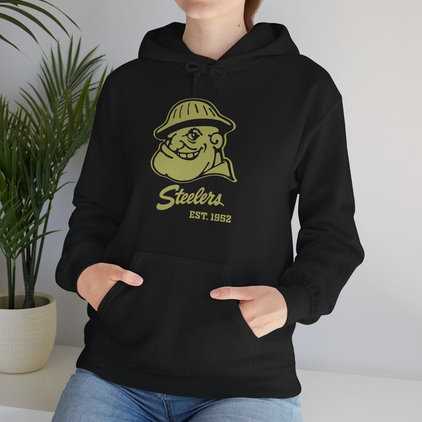 Steelers Military Support Hoodie — Military Green & Forest Green