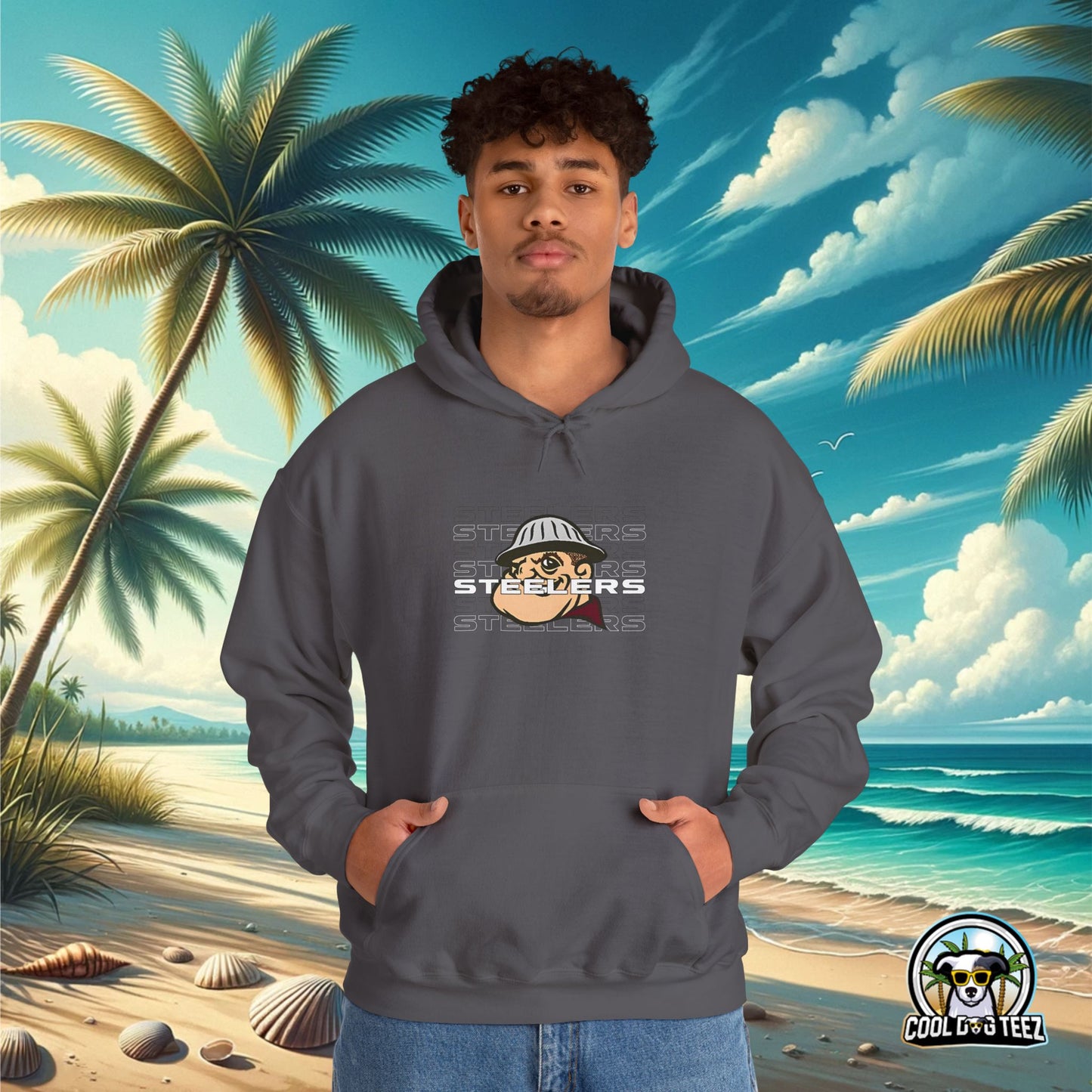 Steelers Hooded Sweatshirt - Cool Dog Teez LLC