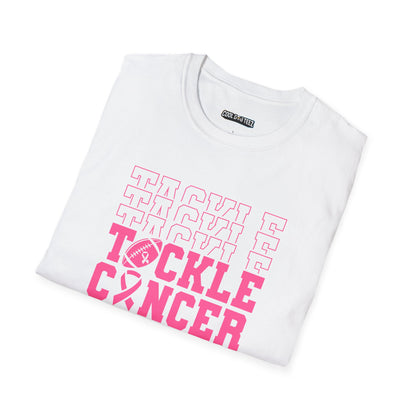 Fohi Tackle Cancer T-Shirt - Pink Font - Cool Dog Teez LLC