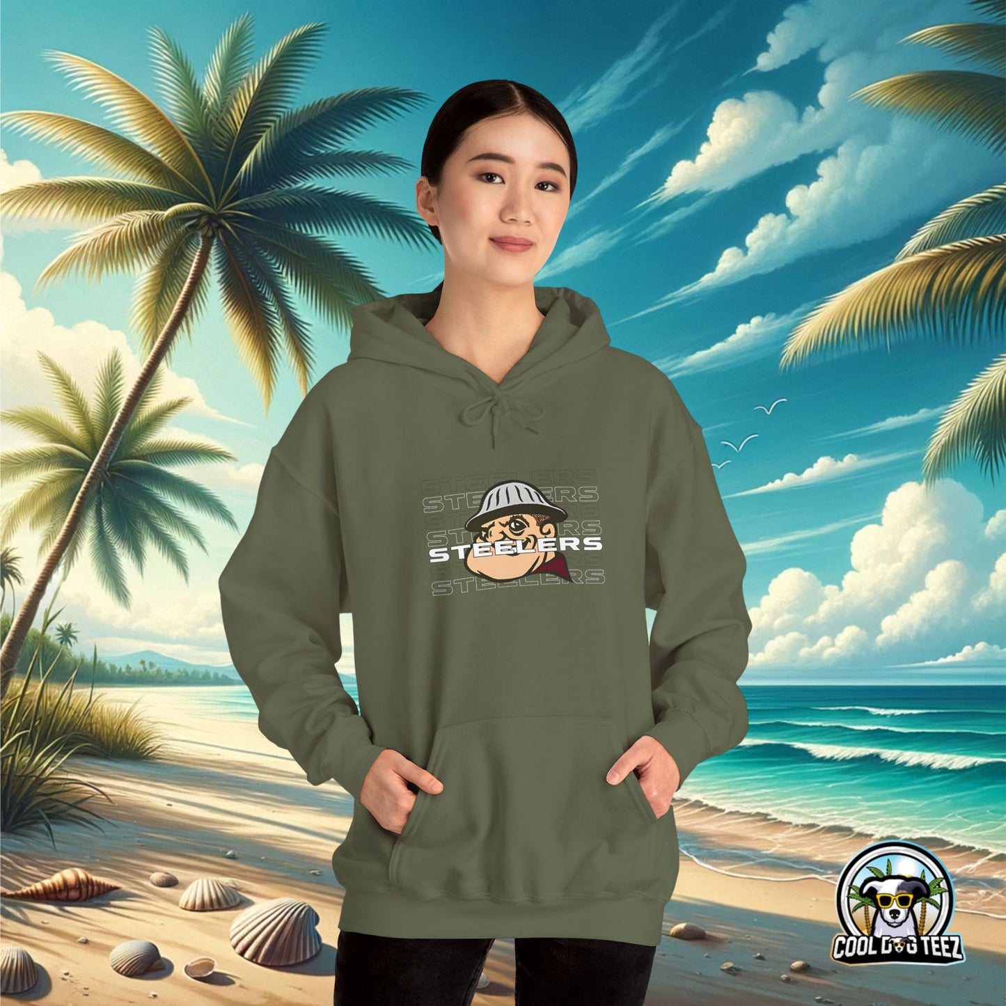 Steelers Hooded Sweatshirt - Cool Dog Teez LLC