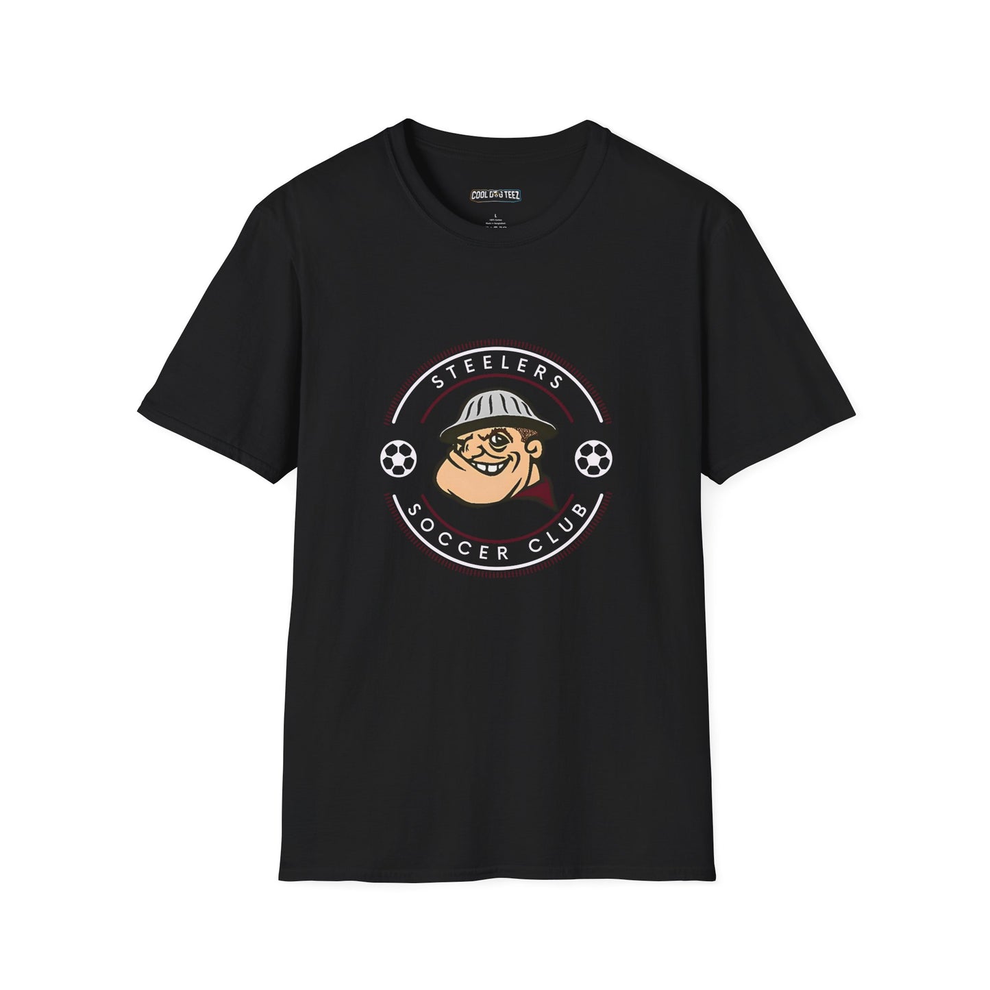 Steelers Soccer Club Vintage Tee – Unisex Softstyle T-Shirt - Cool Dog Teez LLC