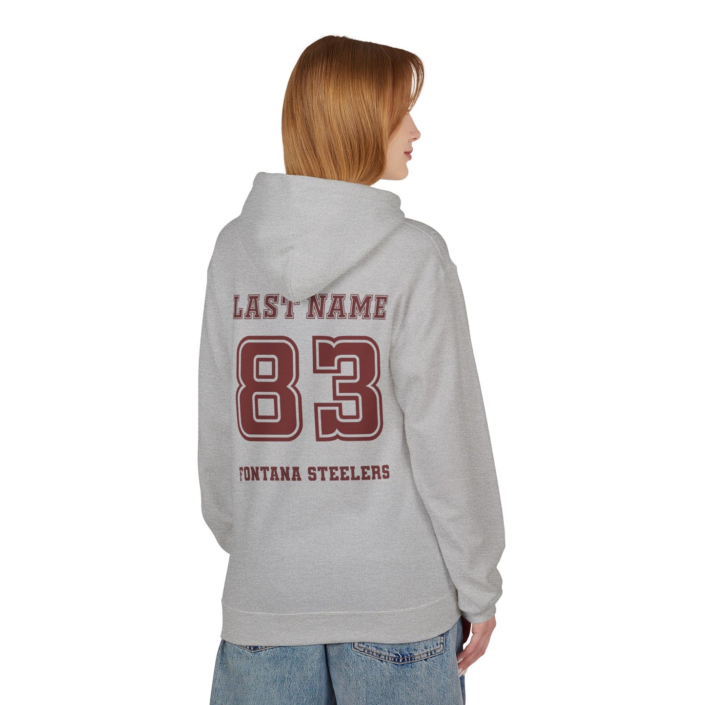 🏈 FONTANA FOOTBALL CUSTOM HOODIE – Built for Game Day - Cool Dog Teez LLC