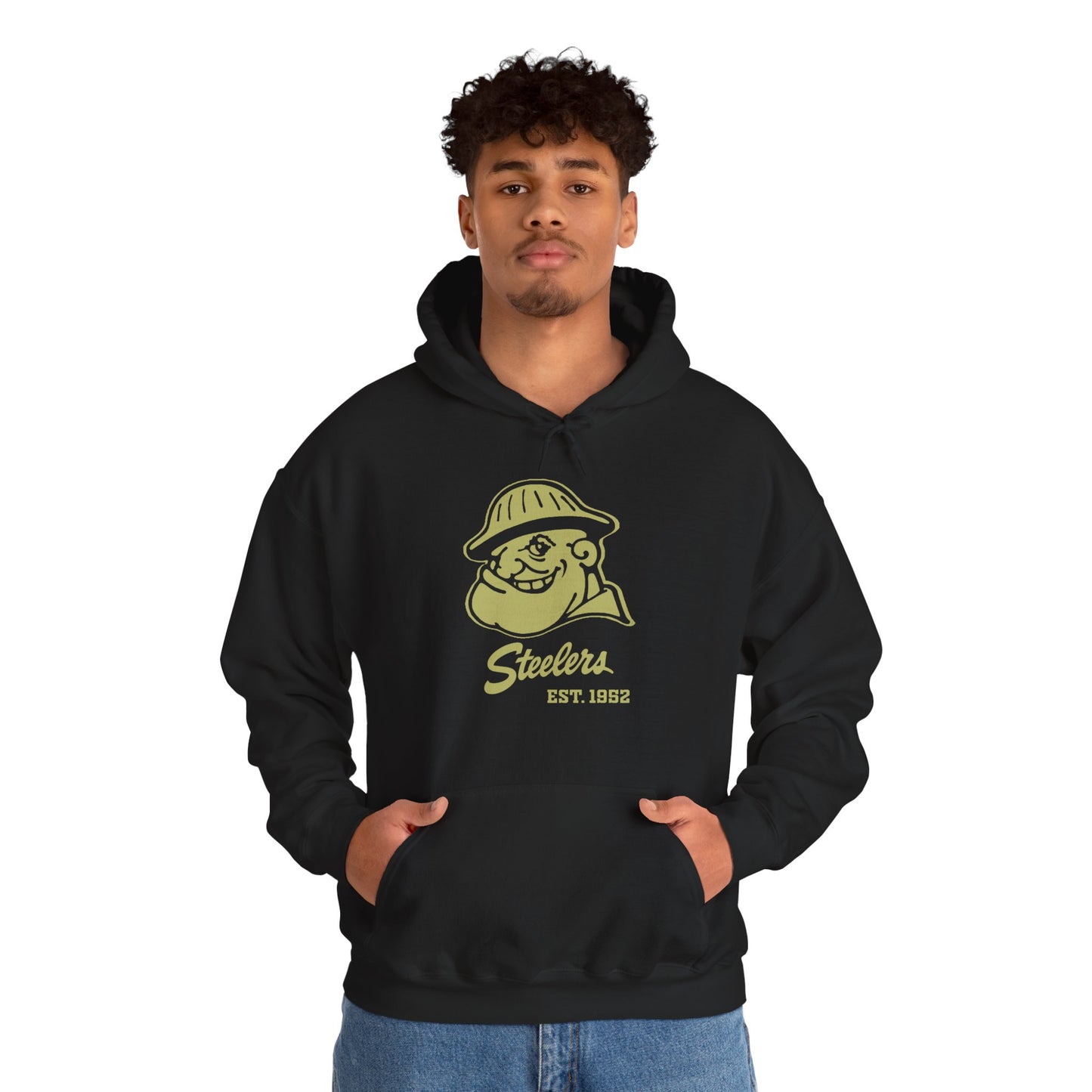 Steelers Military Support Hoodie — Military Green & Forest Green