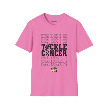 Fohi Tackle Cancer T-Shirt - Black - Cool Dog Teez LLC