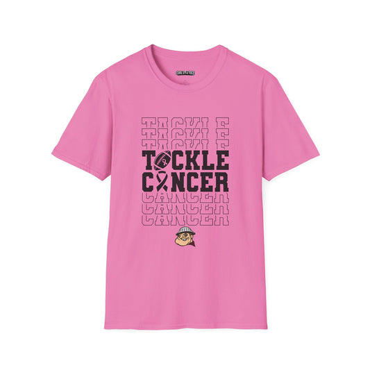 Fohi Tackle Cancer T-Shirt - Black - Cool Dog Teez LLC