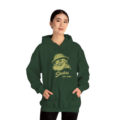 Steelers Military Support Hoodie — Military Green & Forest Green