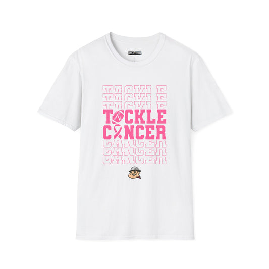 Fohi Tackle Cancer T-Shirt - Pink Font - Cool Dog Teez LLC