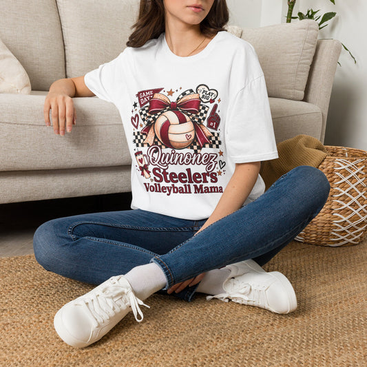 Personalized Steelers Volleyball Mama T-Shirt – Custom Name