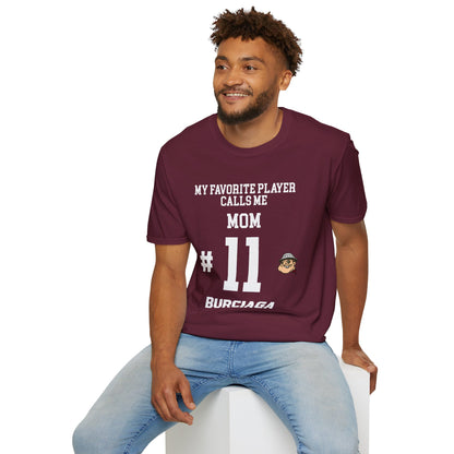 Personalized Football Family T-Shirt – Custom Mom Dad Grandma Player Number & Last Name Tee