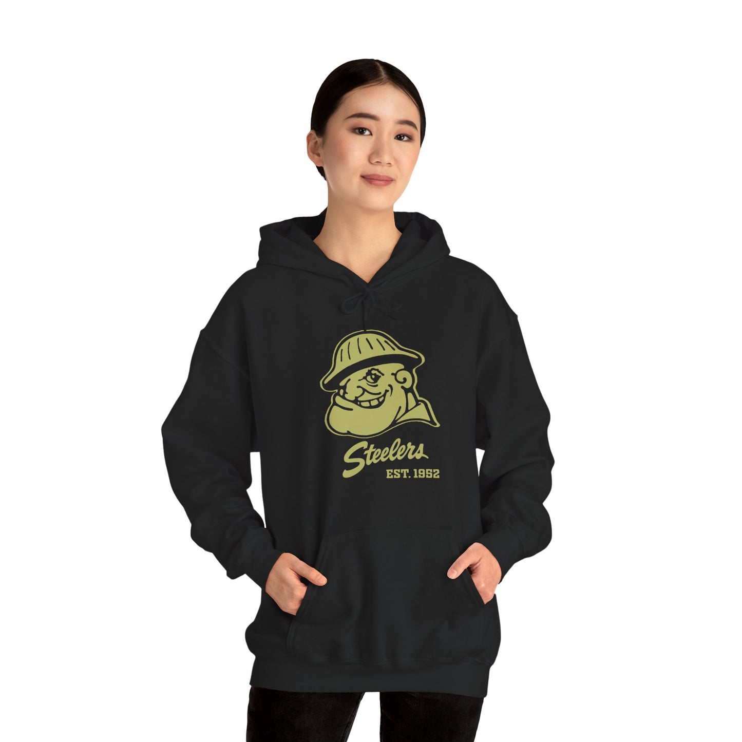 Steelers Military Support Hoodie — Military Green & Forest Green