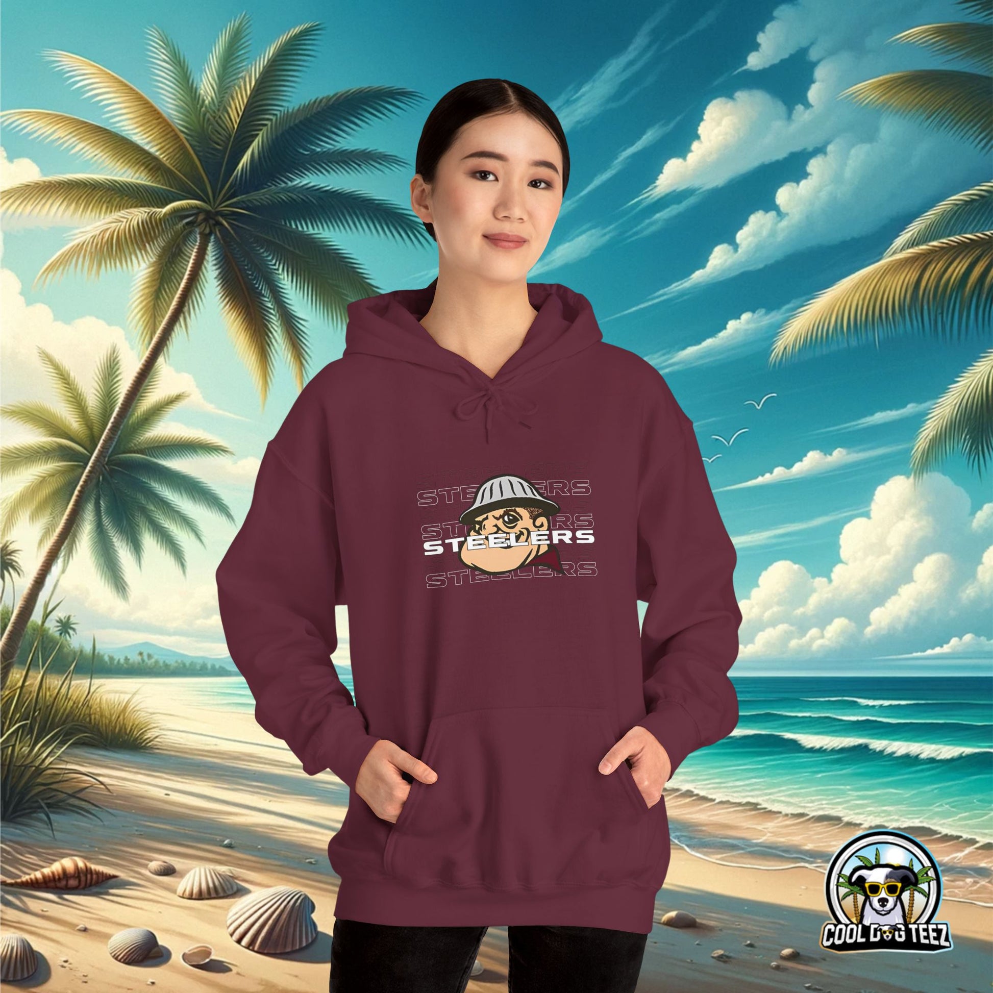 Steelers Hooded Sweatshirt - Cool Dog Teez LLC