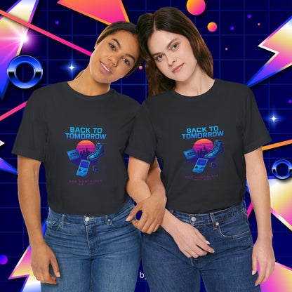 Neo Nostalgia — Back to Tomorrow T-Shirt - Cool Dog Teez LLC