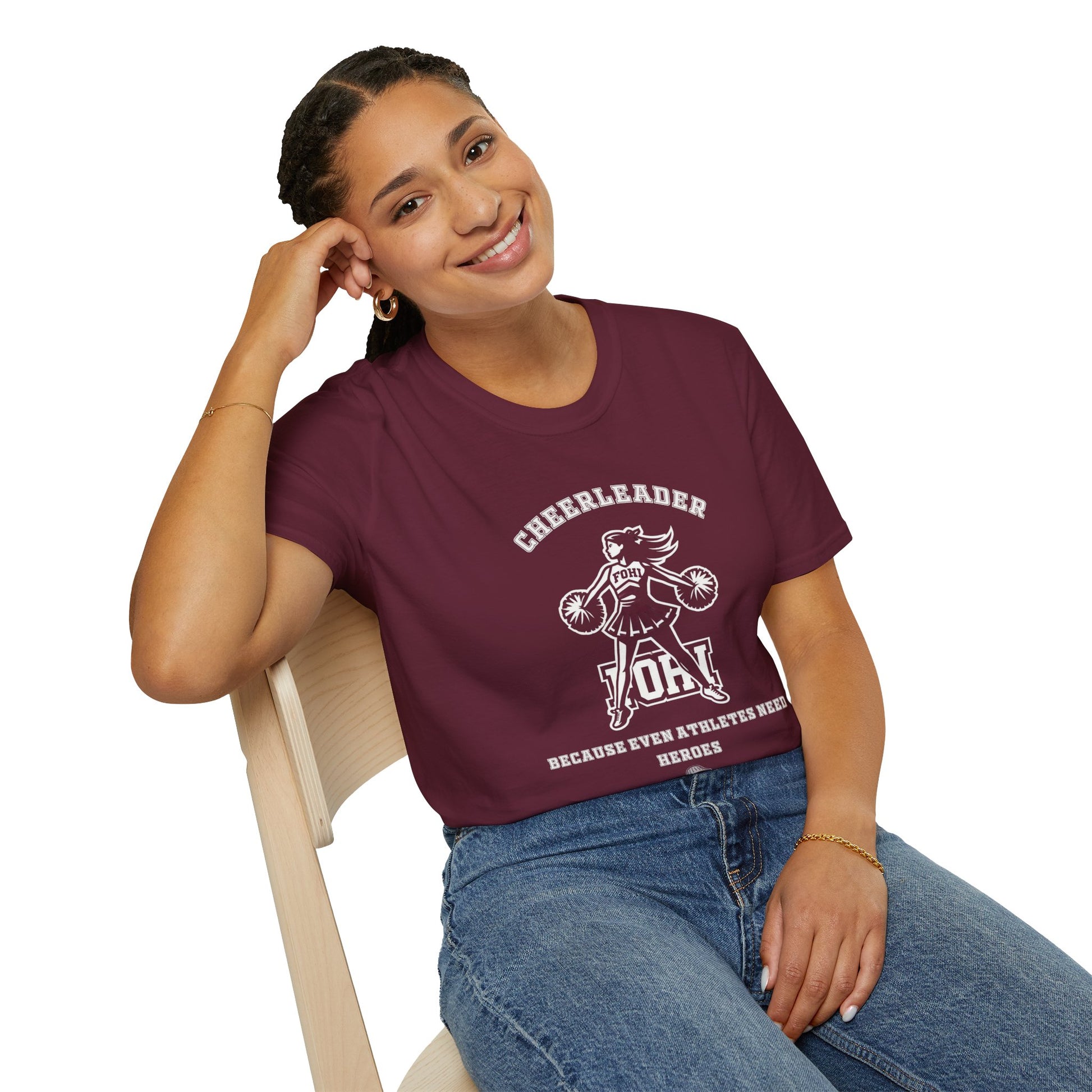 Fohi Cheer Heroes T-Shirt - Cool Dog Teez LLC