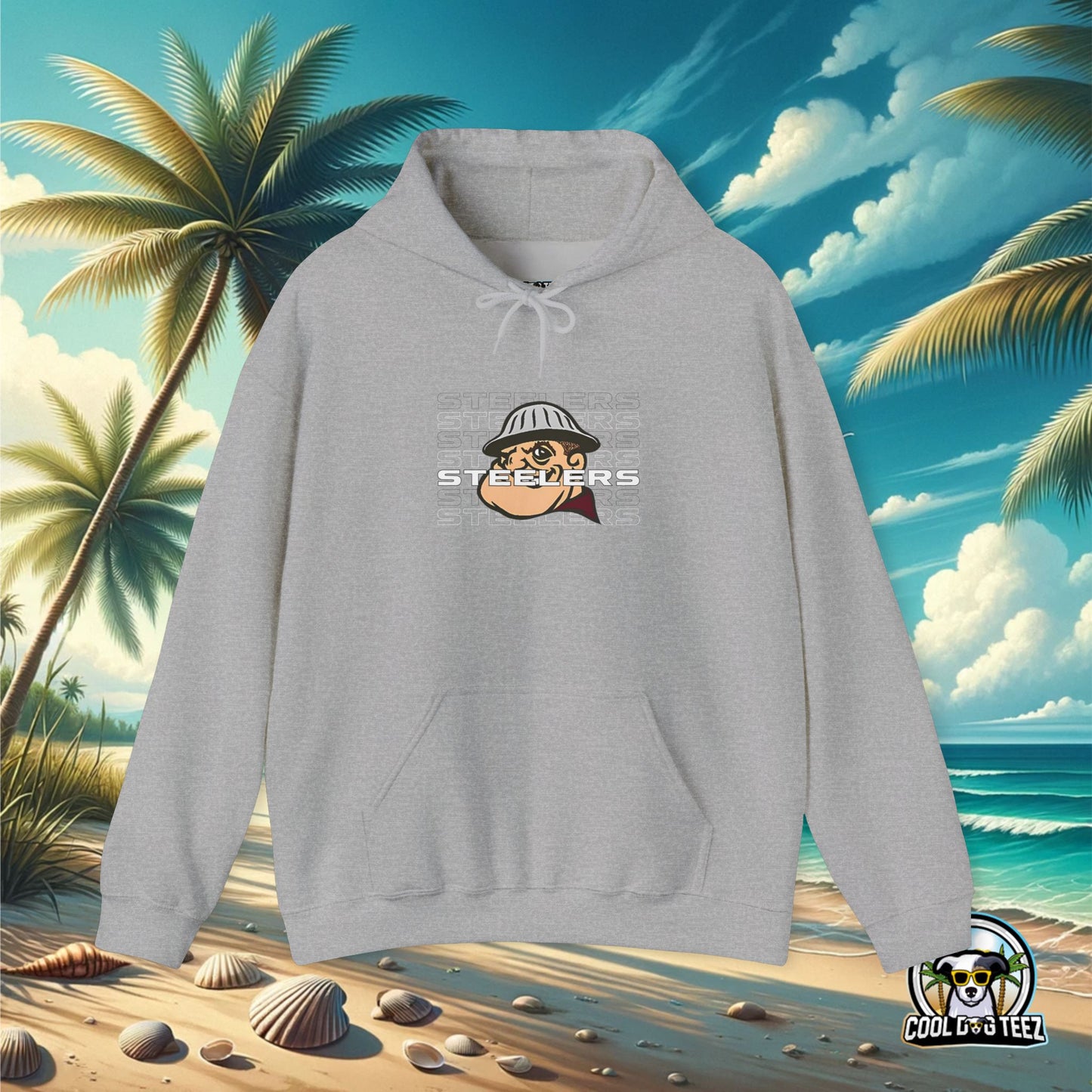 Steelers Hooded Sweatshirt - Cool Dog Teez LLC