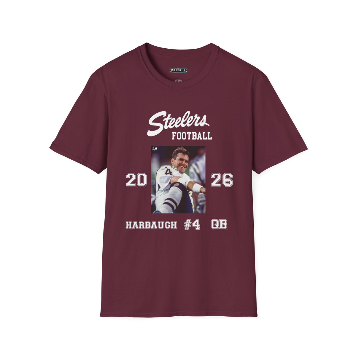 FOHI Steelers Personalized Player Photo Tee – Custom Name, Number & Position 2026 Season - Cool Dog Teez LLC