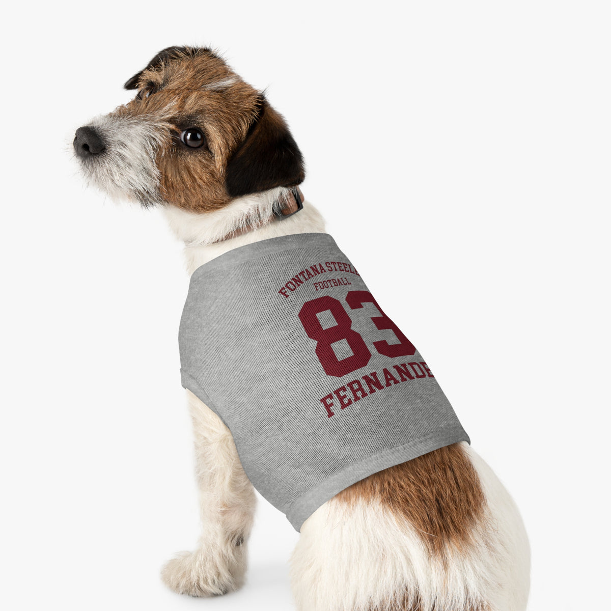 FOHI Steelers Personalized Dog Sports Tank – Custom Sport, First Name & Last Name - Cool Dog Teez LLC