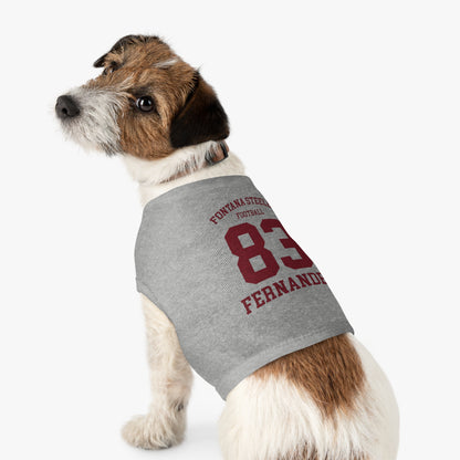 FOHI Steelers Personalized Dog Sports Tank – Custom Sport, First Name & Last Name - Cool Dog Teez LLC