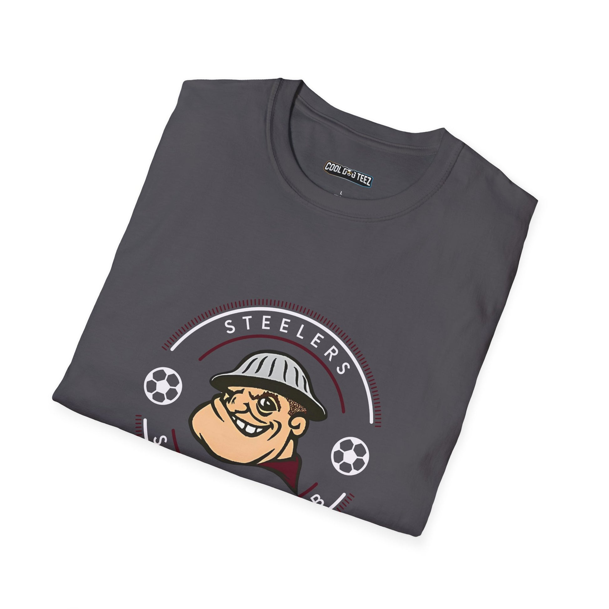 Steelers Soccer Club Vintage Tee – Unisex Softstyle T-Shirt - Cool Dog Teez LLC