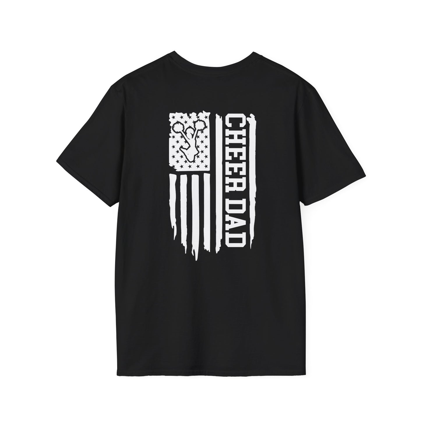 Fohi Cheer Dad Flag 2 T-Shirt - Cool Dog Teez LLC