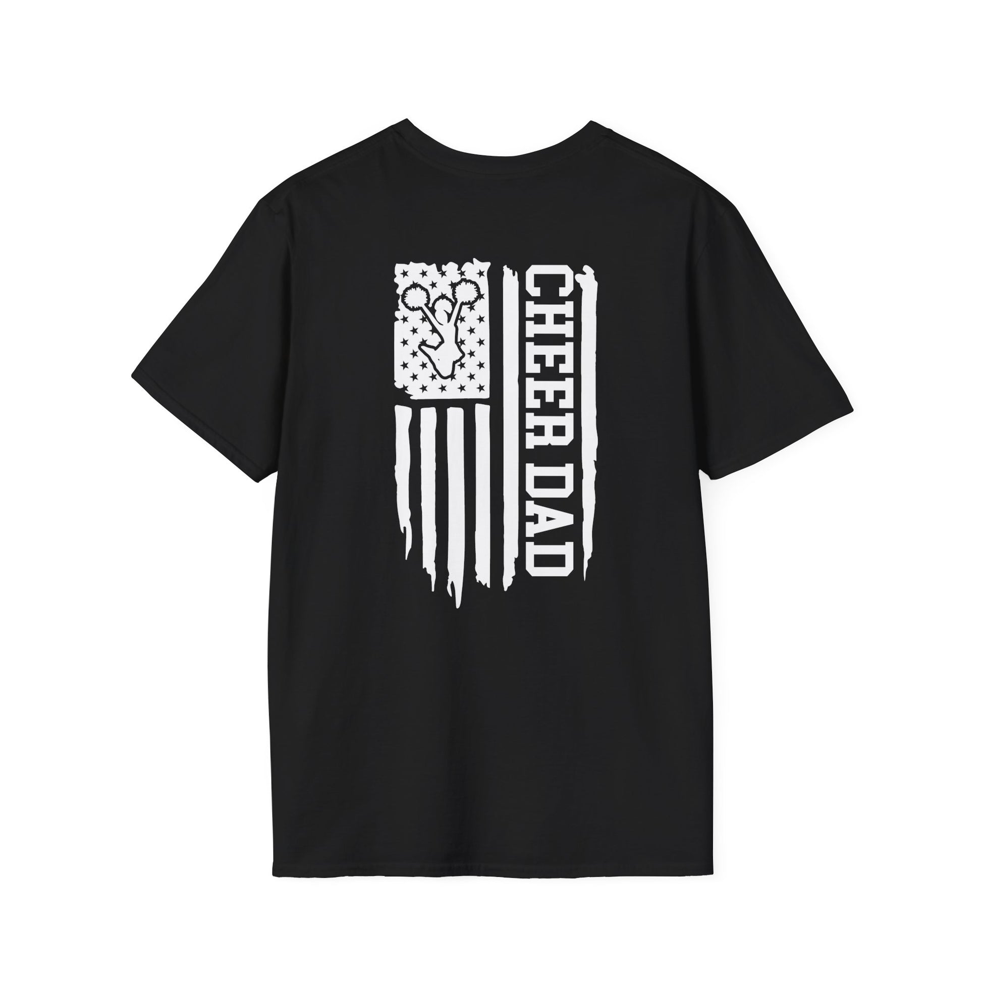Fohi Cheer Dad Flag 2 T-Shirt - Cool Dog Teez LLC
