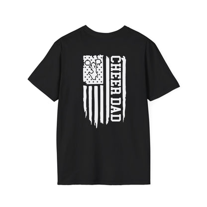 Fohi Cheer Dad Flag 2 T-Shirt - Cool Dog Teez LLC