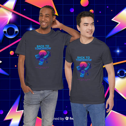 Neo Nostalgia — Back to Tomorrow T-Shirt - Cool Dog Teez LLC