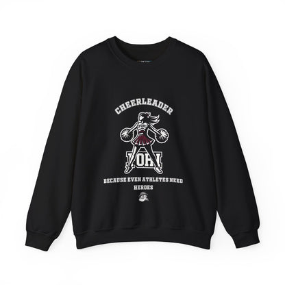 Fohi Cheer Heroes Crewneck Sweatshirt - Cool Dog Teez LLC