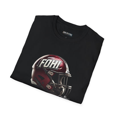 FoHi Steelers Football T-Shirt – Classic Helmet Design - Cool Dog Teez LLC