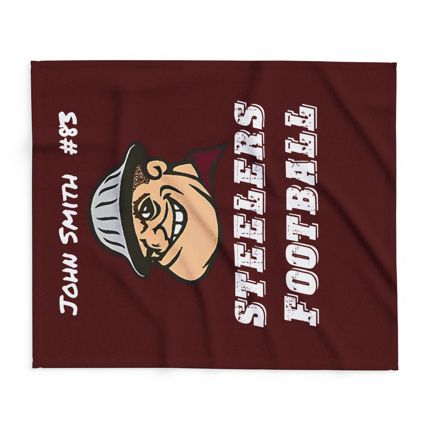 Personalized Steelers Fleece Blanket - Cool Dog Teez LLC