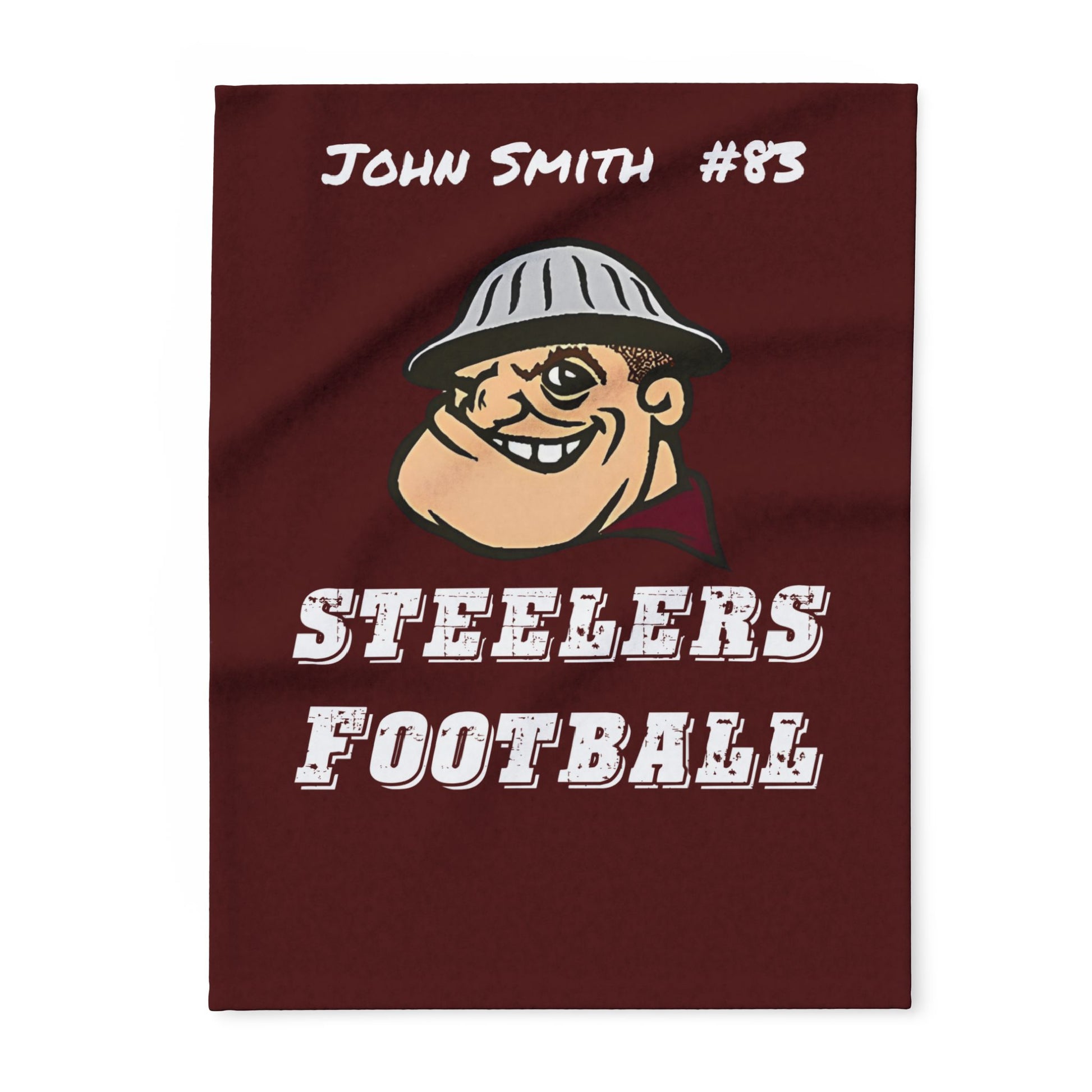 Personalized Steelers Fleece Blanket - Cool Dog Teez LLC