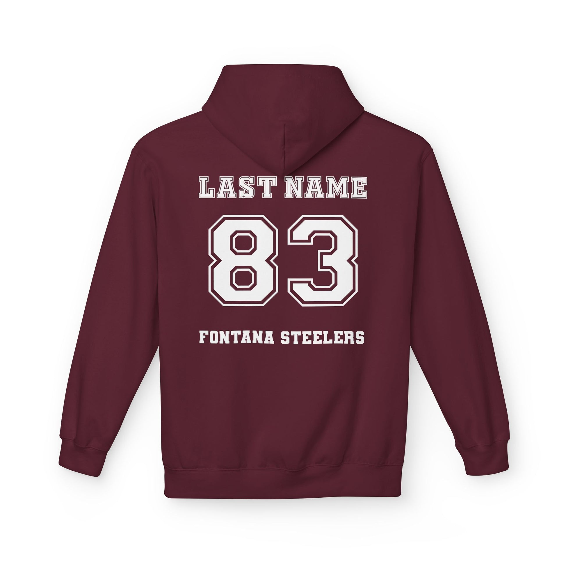 🏈 FONTANA FOOTBALL CUSTOM HOODIE – Built for Game Day - Cool Dog Teez LLC