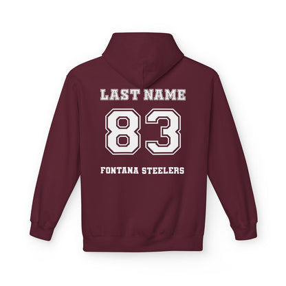 🏈 FONTANA FOOTBALL CUSTOM HOODIE – Built for Game Day - Cool Dog Teez LLC