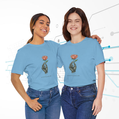 Tech Bloom | Growth Beyond Code Tee - Cool Dog Teez LLC
