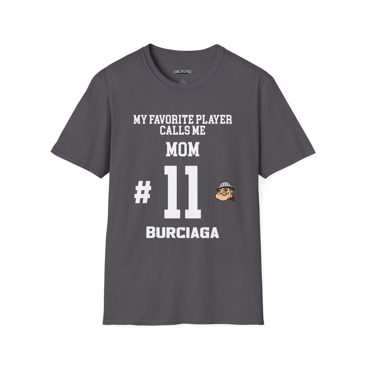 Personalized Football Family T-Shirt – Custom Mom Dad Grandma Player Number & Last Name Tee