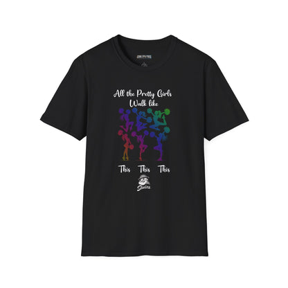 Fohi Cheer Pretty Girls T-Shirt - Cool Dog Teez LLC