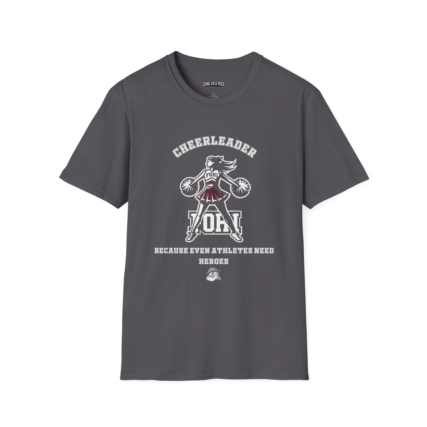 Fohi Cheer Heroes T-Shirt - Cool Dog Teez LLC