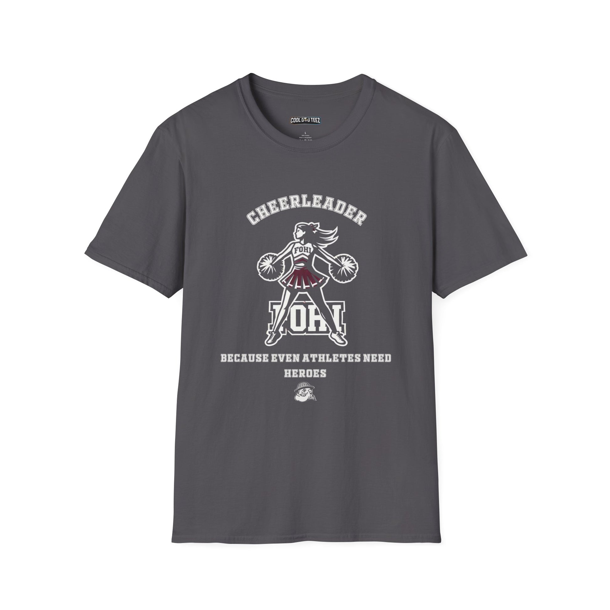 Fohi Cheer Heroes T-Shirt - Cool Dog Teez LLC