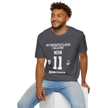 Personalized Football Family T-Shirt – Custom Mom Dad Grandma Player Number & Last Name Tee