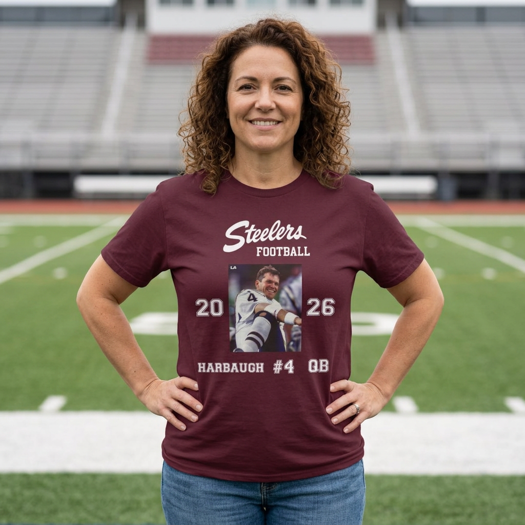 FOHI Steelers Personalized Player Photo Tee – Custom Name, Number & Position 2026 Season - Cool Dog Teez LLC