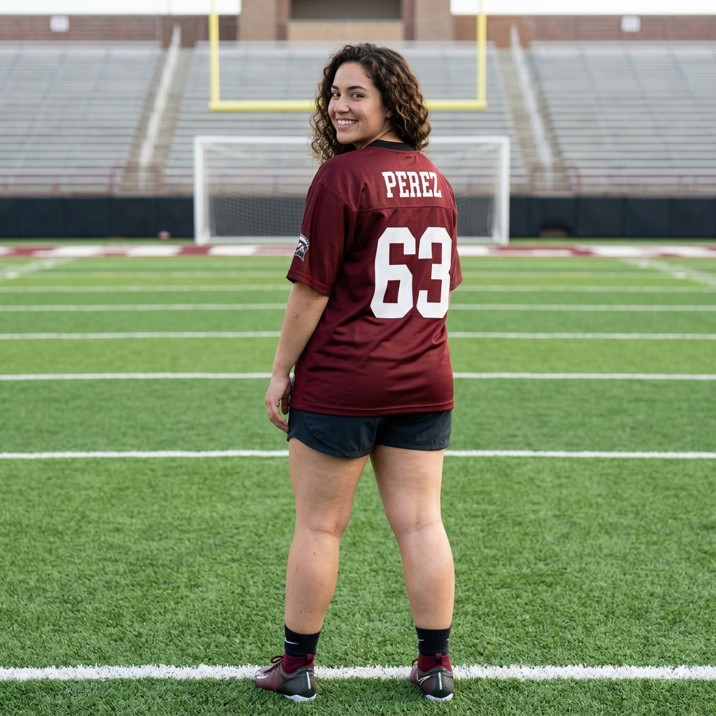 FOHI Steelers Personalized Football Jersey – Custom Number & Last Name