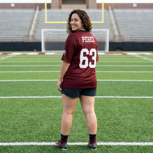FOHI Steelers Personalized Football Jersey – Custom Number & Last Name